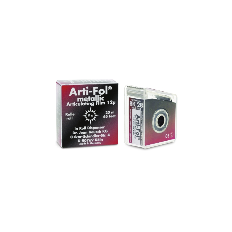 Achat matériel dentaire - Fournisseur dentaire - Arti-Fol Metallic BK28- 12µ - BAUSCH