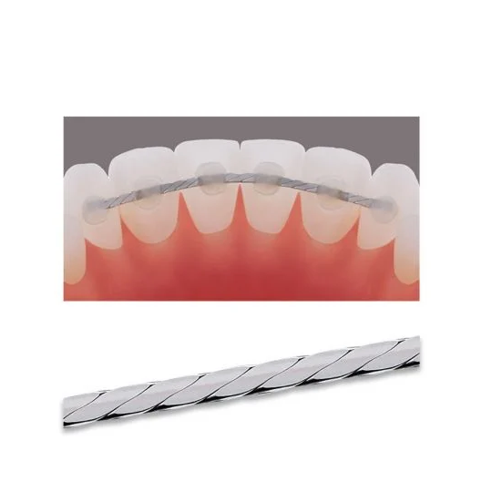 Fournisseur dentaire Fil de contention tressé ORTHO TECHNOLOGY