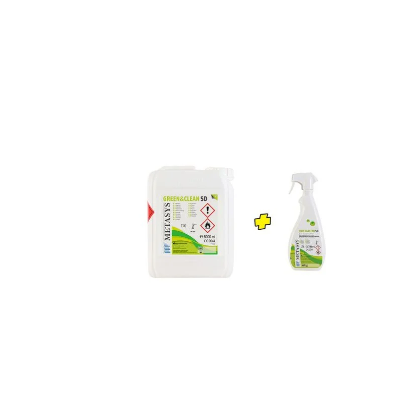 Achat matériel dentaire - Fournisseur dentaire - Green&Clean SD Spray Désinfectant avec alcool -METASYS