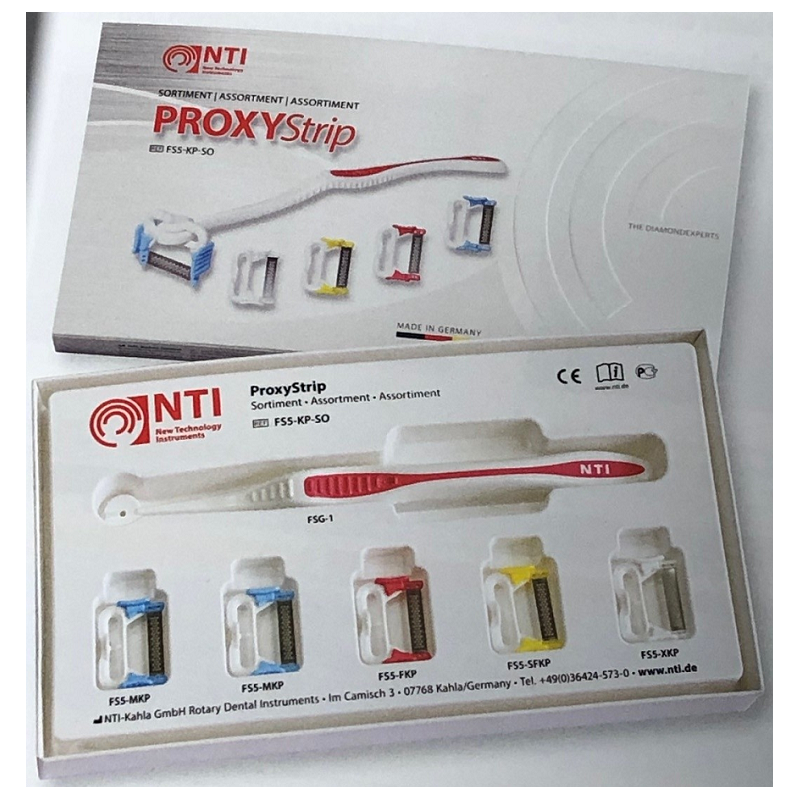 Achat matériel dentaire - Fournisseur dentaire - Coffret Assortiment PROXYStrip FS5-KP-SO - NTI