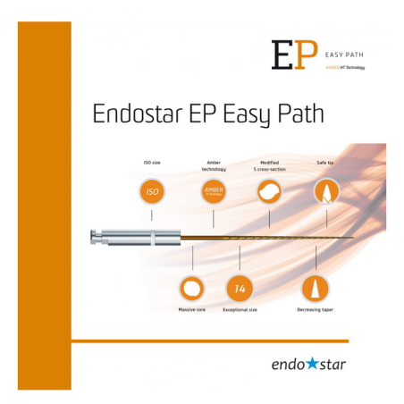 Achat matériel dentaire - Fournisseur dentaire - EP EASY PATH - Instrument rotatif 14/04 -ENDOSTAR